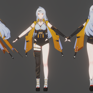 3Dモデル(Yixuan)