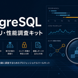 工場SE向け PostgreSQLスロークエリ・性能調査キット