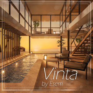 【VRC向けワールド想定】Vinta Beach House