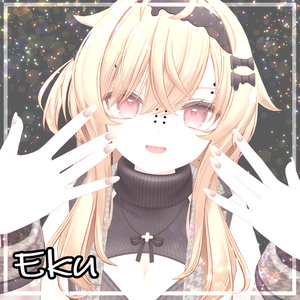 【カラバリ自由！】Shining Glitter Veil nail【21アバター対応】 缩略图 4