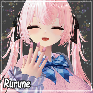 【カラバリ自由！】Shining Glitter Veil nail【21アバター対応】 缩略图 5