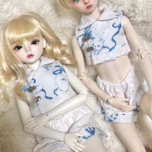 A blue, girlish heart ྀི