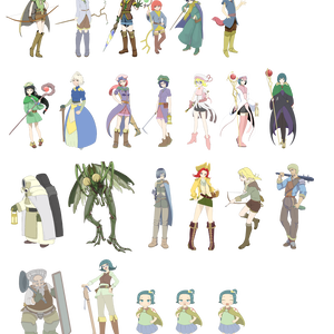 冒険者立ち絵２