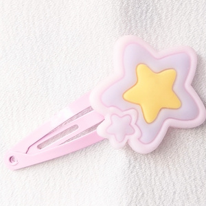 マジカルスターヘアピン★いちご パッチンどめ