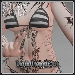 Manuka Digital Sigilism Tattoos デジタルシジリズム - 入れ墨「マヌカ」