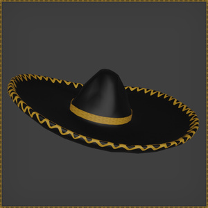 チャロ帽（マリアッチ／メキシコ風）| Charro Hat (Mariachi / Mexican) | Sombrero de Charro (Mariachi / Mexicano)