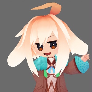 【無料】ロップうさぎくんモデル【VRChatSDK3モデル】