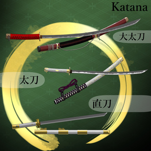 ～SWORD SUMMIT～　Japanese Warrior Armor and Weaponry SET [10アバター対応] 缩略图 12