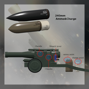 [MA対応]EEA BL 9.5 inch howitzer[ギミック搭載] 缩略图 4