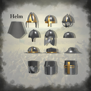 ～The Chosen Warriors～　12th Knight Armor and Weaponry SET [男性アバター+　6アバター対応] 缩略图 6