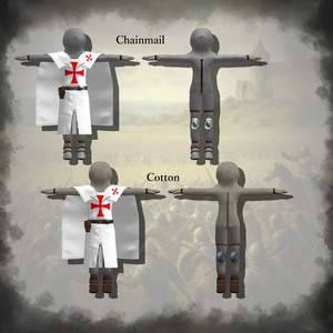 ～The Chosen Warriors～　12th Knight Armor and Weaponry SET [男性アバター+　6アバター対応] 缩略图 2