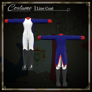 ～La Grande Armée ～　19th French Army Costume & Weapons set [12アバター対応] 缩略图 2