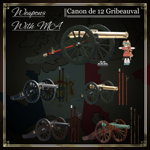 ～La Grande Armée ～　19th French Army Costume & Weapons set [12アバター対応] 缩略图 16