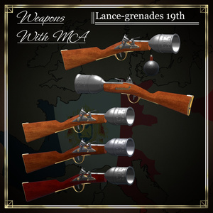 ～La Grande Armée ～　19th French Army Costume & Weapons set [12アバター対応] 缩略图 15
