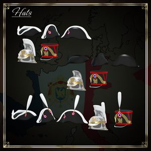 ～La Grande Armée ～　19th French Army Costume & Weapons set [12アバター対応] 缩略图 10