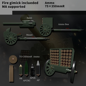 [MA対応]EEA M1918 QF 13pounder gun US[ギミック搭載] 缩略图 2