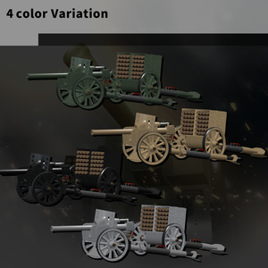 [MA対応]EEA M1918 QF 13pounder gun US[ギミック搭載] 缩略图 3