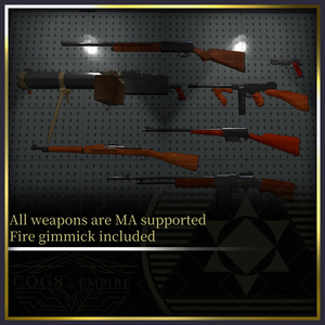 [MA対応] 「All American All the Way」 United States ww1 weapon set [ギミック搭載] 缩略图 2