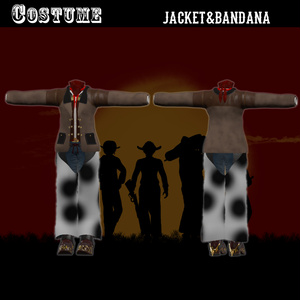 ～WORD UP !～ Old West Costume set [19アバター対応] 缩略图 4
