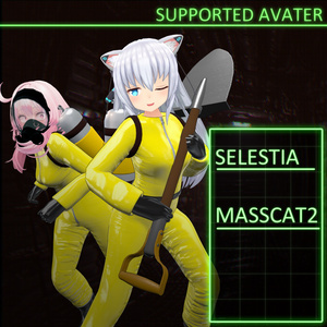 ～Legal and Leathel～ HAZMAT suit costume set [19 avater supported] 缩略图 10