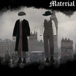 ～The Ashen Razors 1910～ 20th worker suit set [19 avater supported] 缩略图 7