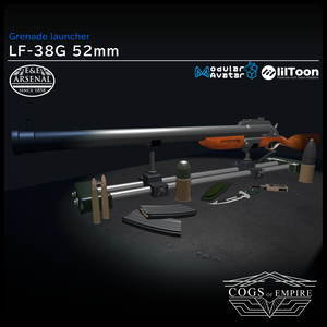[MA / Gimmick Included] EEA LF-38G 52mm｛KPG-M38｝