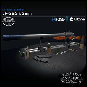 [MA / Gimmick Included] EEA LF-38G 52mm｛KPG-M38｝