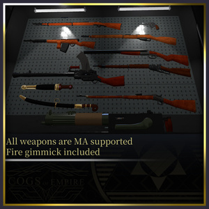 [MA / Gimmick Included] 「Red Tide」 Soviet Union ww1 weapon set 缩略图 2
