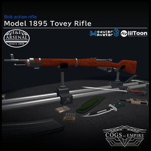 [MA / Gimmick Included]EEA Model 1895 Tovey Rifle｛M1895 Tovey Rifle｝