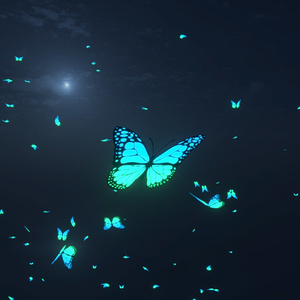 【無料】幻想的な蝶のパーティクル【Unity】