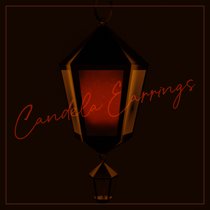 【ちまこぞく対応】CandelaEarrings＆Necklace【西洋の街灯を模したイヤリング＆ネックレス】