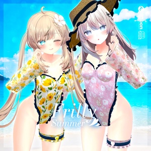 【🎐🏖️690円SALE🌴✨】Frilly Summer　#tatsu3d 缩略图 8
