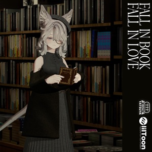 【✨50%off SALE✨】【33アバター対応】FALL IN BOOK,FALL IN LOVE #tatsu3D
