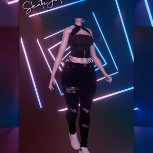 Crop-Top Outfit [Commercial & Personnal]