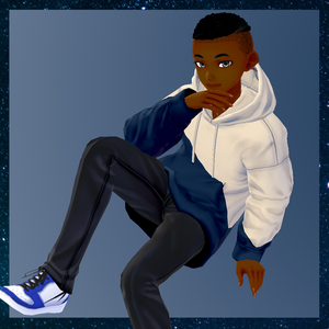 Andre - Male with Wave curly hair