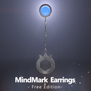【無料+MA対応】MindMark Earrings V1.2（VRC用アクセサリー/ピアス/イヤリング）