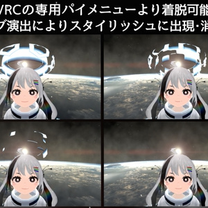 【MA対応】サイバーヘイロー/CyberHalo V1.1（VRC用アクセサリー/ヘイロー/天使の輪） 缩略图 4