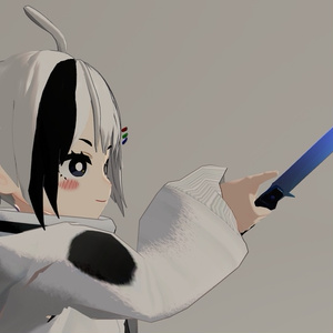 【MA対応】回せるナイフ/SpinningKnife V1.2（VRC用小道具/武器/ギミック） 缩略图 12