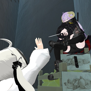 【MA対応】回せるナイフ/SpinningKnife V1.2（VRC用小道具/武器/ギミック） 缩略图 14