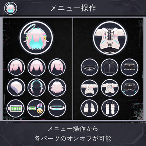 【MA/もちふぃった～対応】衣装・髪型/CyberCitizen V1.0（VRC用衣装/髪型/コスチューム） 缩略图 6