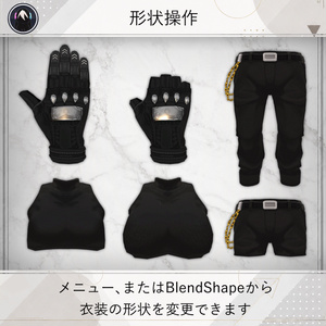 【MA/もちふぃった～対応】衣装・髪型/KurobaStyle V1.0（VRC用衣装/髪型/コスチューム） 缩略图 8