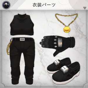 【MA/もちふぃった～対応】衣装・髪型/KurobaStyle V1.0（VRC用衣装/髪型/コスチューム） 缩略图 5
