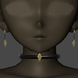 Earing and neckles simples ❤️/Free/❤️