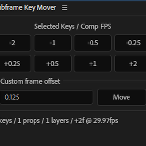Subframe Key Mover【AEスクリプト／無料】
