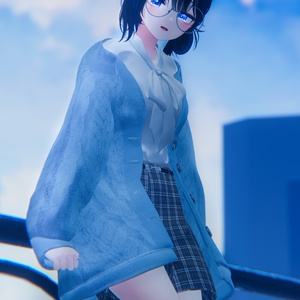 【15アバター対応】春の風、揺れるひだまり【VRChat向け衣装モデル】 缩略图 21
