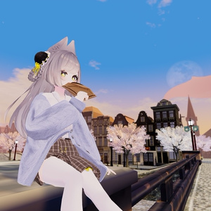 【15アバター対応】春の風、揺れるひだまり【VRChat向け衣装モデル】 缩略图 26