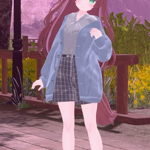 【15アバター対応】春の風、揺れるひだまり【VRChat向け衣装モデル】 缩略图 27