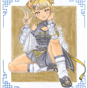 西行寺幽々子☆東方Project色紙直筆イラスト - ちきたま商店 - BOOTH