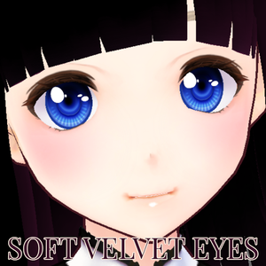 VRoid Eye Texture - Soft Velvet Eyes
