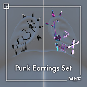 Punk Earrings Set 缩略图 4